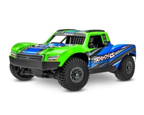 Traxxas Mini Slash BL-2s Groen incl battery & USB charger  TRX108164-1-GRN BLK25