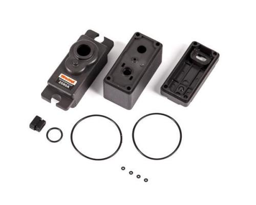 Traxxas TRX2081R SERVO CASE/ GASKETS (VOOR 2080R METALEN TANDWIEL, MICRO, WATERDICHTE SERVO)