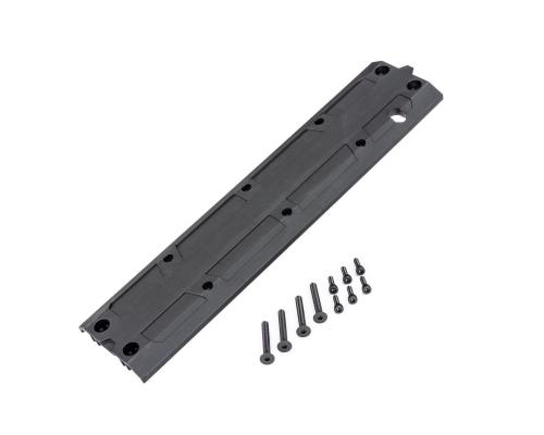 Traxxas SKIDPLATE, CENTER/ 4X30 CCS (4)/ 3X10 CS (4)