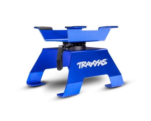 TRAXXAS RC CAR/TRUCK STAND, X-TRUCKS, BLUE TRX8797-BLUE