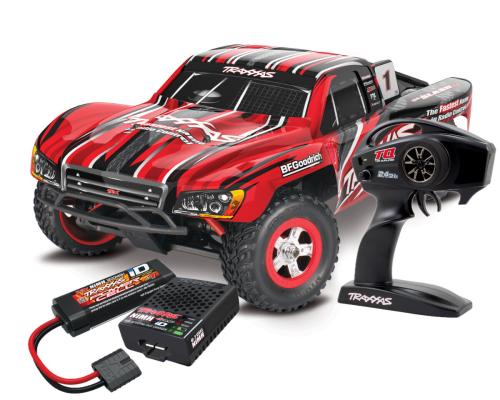 TRX70054-8RED TRAXXAS SLASH 1/16 4X4 USB, RED TRX70054-8RED