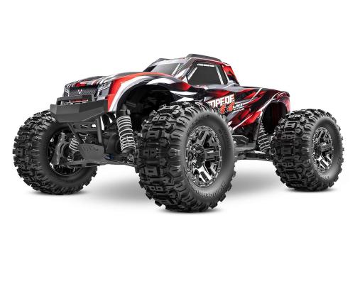 TRAXXAS STAMPEDE 4X4 VXL HEAVY DUTY TQI TSM  ROOD TRX90376-4RED
