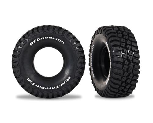 TRAXXAS TIRES, BFGOODRICH MUD-TERRAIN  2.4X1.0 (2)