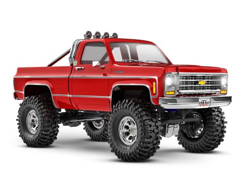 TRAXXAS TRX-4M HIGH TRAIL CRAWLER MET 1979 CHEVROLET K10 BODY: 1/18 SCHAAL 4WD ELEKTRISCHE AUTO ROOD