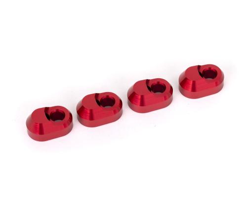 TRAXXAS TRX7743-RED OPHANGPENBEVESTIGING, 6061-T6 ALUMINIUM (ROOD GEANODISEERD) (4)