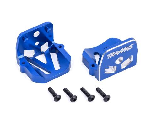 TRAXXAS TRX7760-BLUE MOTORBEVESTIGINGEN, 6061-T6 ALUMINIUM