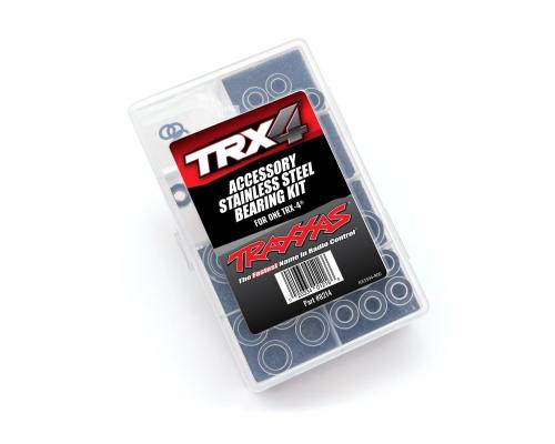 TRAXXAS TRX8214 KOGELLAGERSET, ROESTVRIJ STAAL, TRX-4 (COMPLEET)