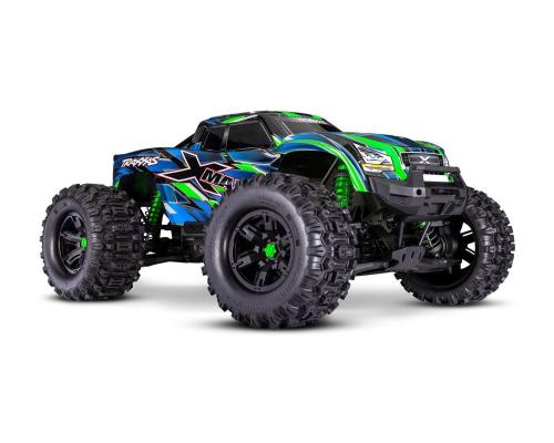 TRAXXAS X-MAXX 4WD 8S BELTED MONSTER TRUCK GREEN