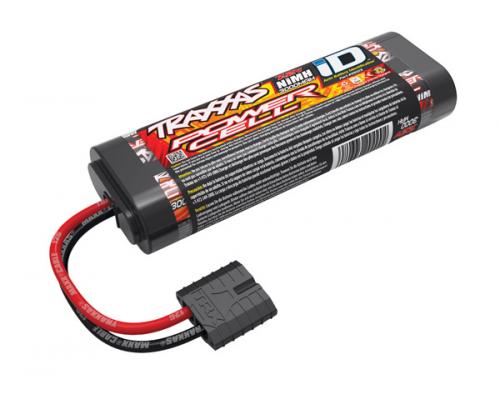 Traxxas TRX2922X Accu, Power Cell, 3000mAh (NiMH, 6-C flat, 7.2V)met ID