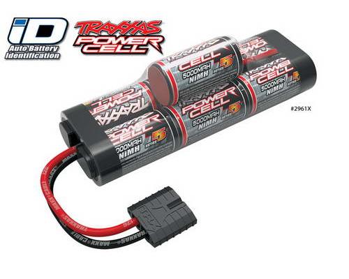 Traxxas TRX2961X 5000mAh NiMH 7C 8.4V  Hump met ID