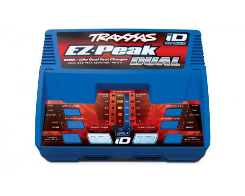 Traxxas TRX2972GX Lader, EZ-Peak Plus, 100W Duo LiPo/NiMH met iD A