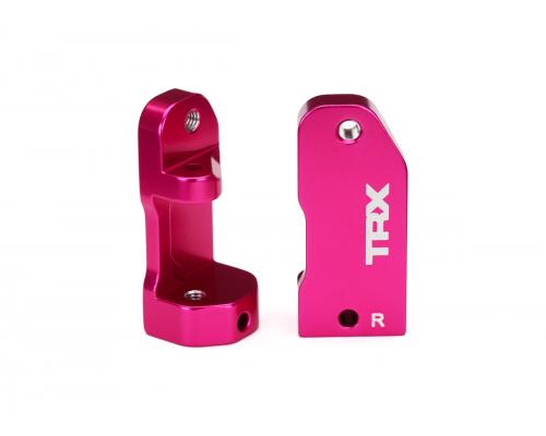 Traxxas TRX3632P Caster blokken 30 graden, roze-geanodiseerd 6061-T6 alu