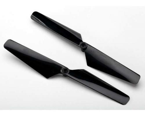 Traxxas TRX6626 Rotor blade set, black (2)/ 1.6x5mm BCS (2)