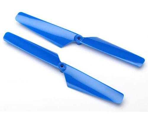 Traxxas TRX6629 Rotor blade set, blue (2)/ 1.6x5mm BCS (2)