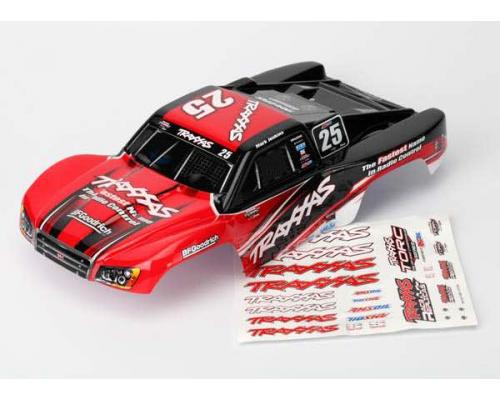 Traxxas TRX7084R Body, Mark Jenkins #25, 1/16 Slash (geschilderd