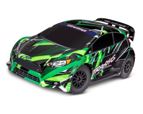 TRAXXAS FORD FIESTA ST RALLY 4WD VXL - GREEN TRX74276-4GRN