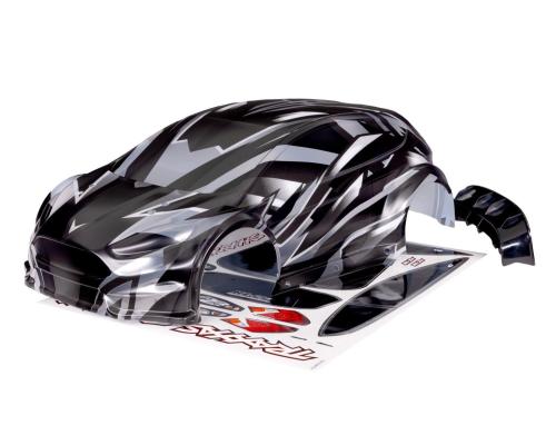 TRX7418X Body, Ford Fiesta ST Rally Brushless, ProGraphix (graphics are printed, requires paint & final color applicatio