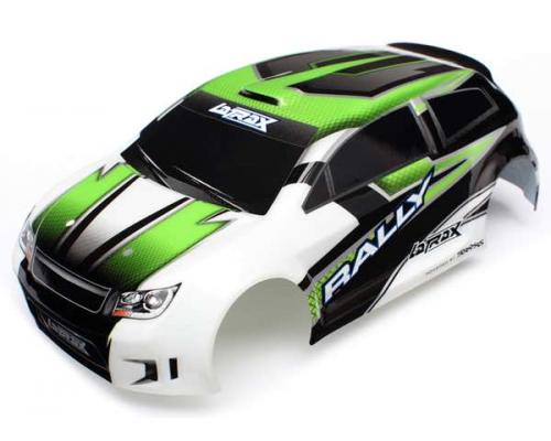 Traxxas TRX7513 Body, LaTrax Rally, green (painted)/ decals
