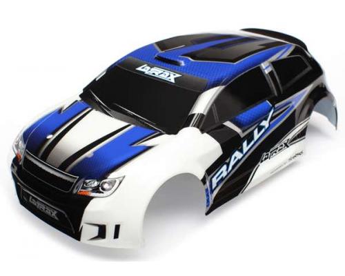 Traxxas TRX7514 Body, LaTrax Rally, blue (painted)/ decals