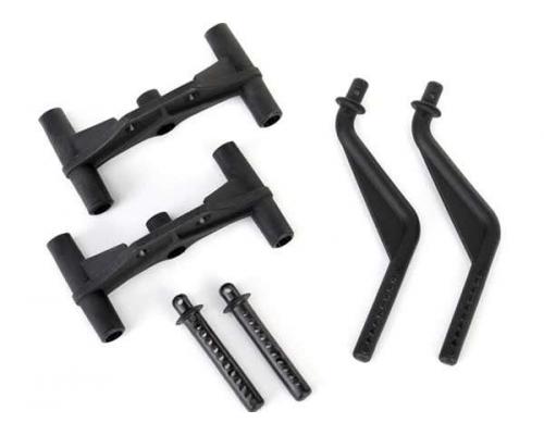 Traxxas TRX7516 Body mounts, front & rear / body mount posts, fr