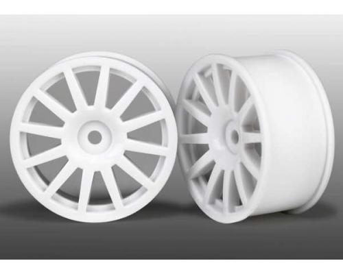 Traxxas TRX7571 Wheels, 12-spoke (white) (2)