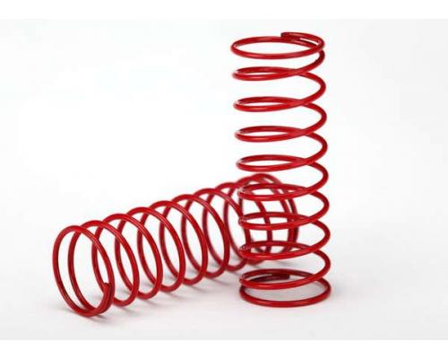 Traxxas TRX7666 Spring, shock (red) (GTR) (0.314 rate) (1 pair)