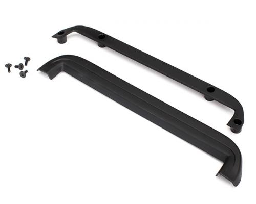 Traxxas TRX7712 Tailgate beschermer / 3x8mm met platte kop schroef (4) X-Maxx tailgate beschermer, invoegen en 3x8mm fla