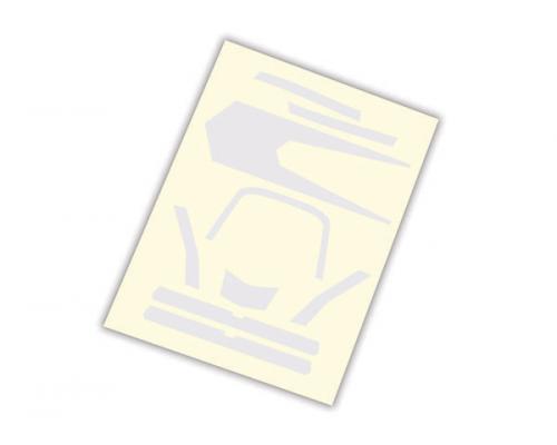 TRX7984 Stickers, hoge zichtbaarheid, wit