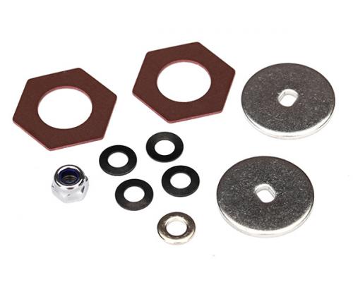 Traxxas TRX8254 Revisie Kit, slipper clutch (stalen schijf (2) / wrijving inzetstuk (2) / 4.0mm NL (1) / veerringen (2))