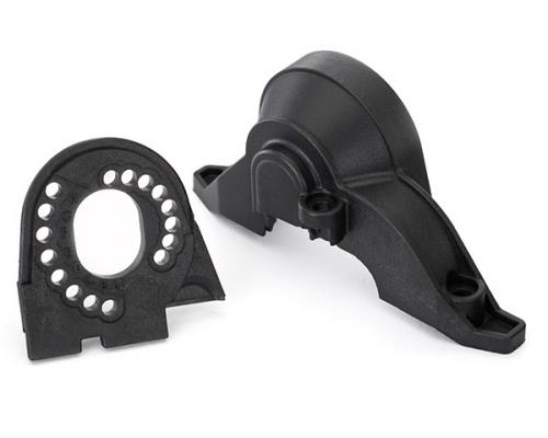 Traxxas TRX8290 Plaat, motor / bovenste spur tandwiel cover