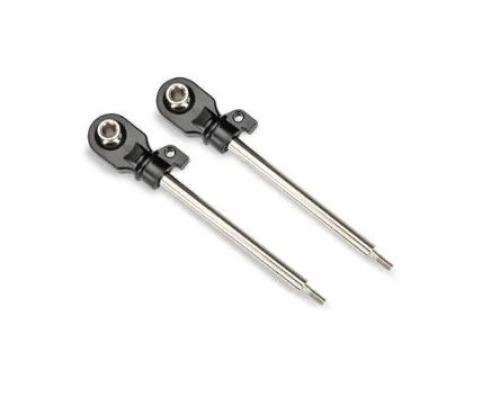 Traxxas  TRX10963 Shock shafts, GT-Maxx, 72mm (assembled with rod ends & hollow balls) (steel, chrome finish)