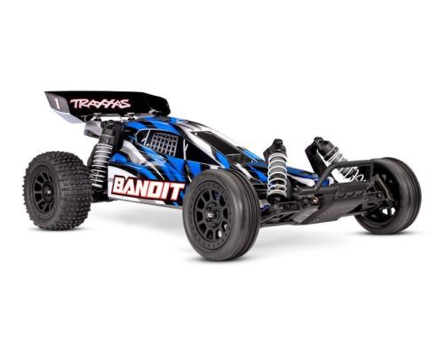 Traxxas BANDIT 1/10 2wd Brushed blauw TRX24254-8-BLUEX