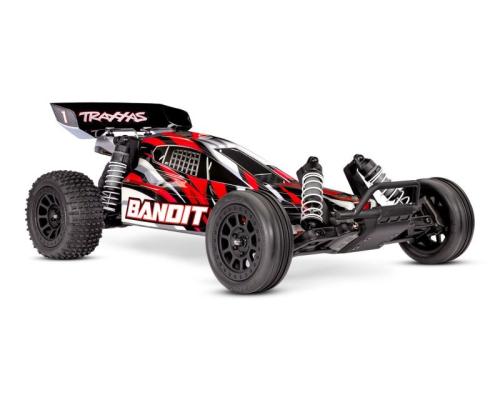 Traxxas BANDIT 1/10 2wd Brushed rood TRX24254-8-REDX