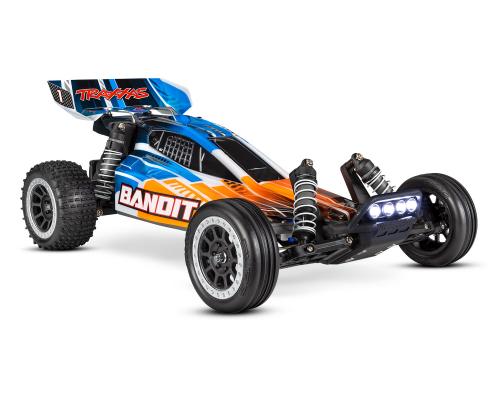 Traxxas Bandit TQ 2,4GHz LED-lampjes (incl. batterij/12v oplader) - Oranje