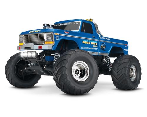 Traxxas Bigfoot No. 1 TQ 2,4GHz LED-verlichting (incl. batterij/oplader)