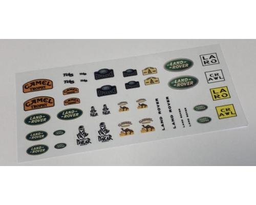 Traxxas CAMEL TROPHY DECAL SHEET VOOR TRX4M DECAL5001