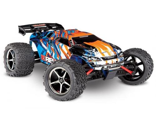 Traxxas E-Revo 1/16 electro truggy Oranje RTR Compleet 2,4 Ghz TRX71054-1ORA