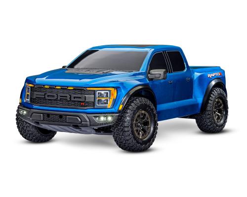 Traxxas blue FORD F-150 RAPTOR  4X4: 1/10 SCALE 4WD TRUCK WITH TQI BLUE TRX101076-4BLUE