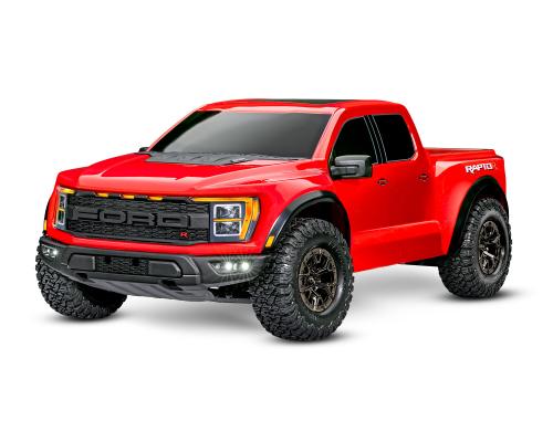 Traxxas FORD F-150 RAPTOR  4X4: 1/10 SCALE 4WD TRUCK WITH TQI RED TRX101076-4RED