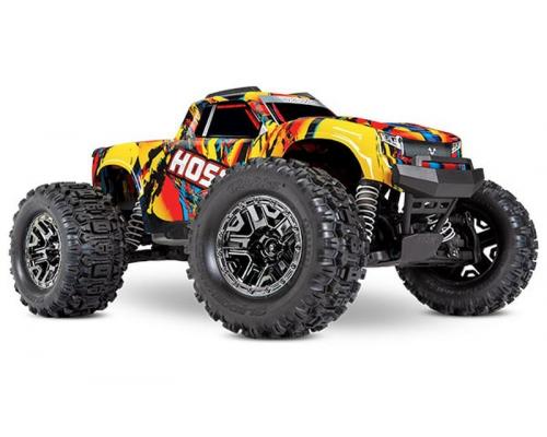 Traxxas Hoss 4x4 VXL 3S Brushless Monster Truck TSM RTR Solar Flare TRX90076-4SF