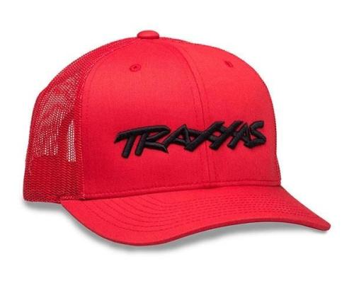 Traxxas Logo Hat Curve Bill Red TRX1182-RBL