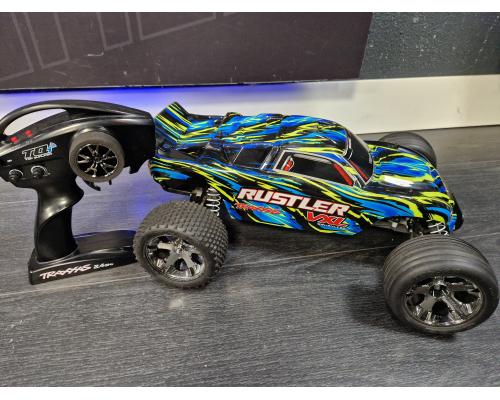 Traxxas Rustler 2WD VXL brushless in nieuwstaat