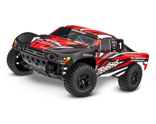 Traxxas Slash 1/10-Scale 2WD brushed HD rood TRX58234-8-REDX