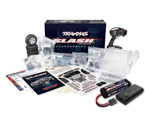 Traxxas Slash 2WD BL-2S HD KIT INCL. ACCU EN LADER