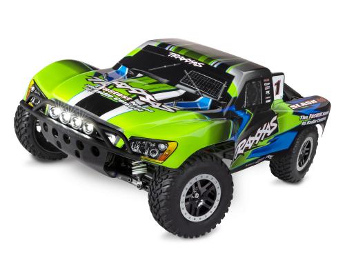 Traxxas Slash 4X4 TQ 2,4GHz LED-verlichting (incl. batterij/oplader) - Groen