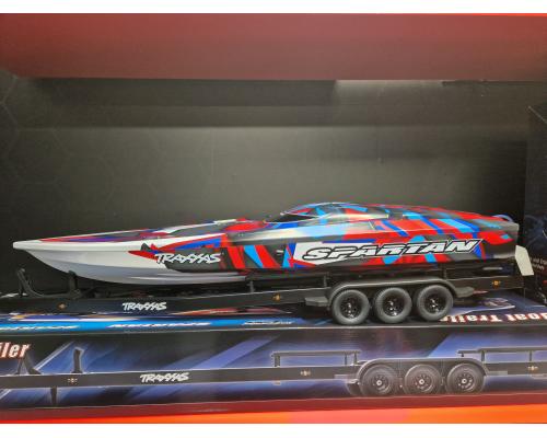 Traxxas Spartan VXL brushless boot rood