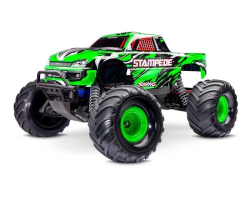 Traxxas Stampede 2WD Brushed incl battery & USB-C charger groen