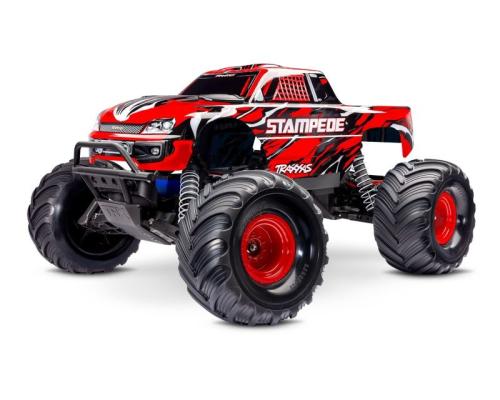Traxxas Stampede 2WD Brushed incl battery & USB-C charger rood
