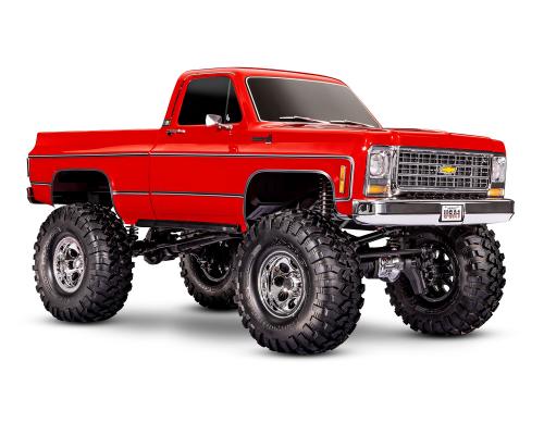 Traxxas TRX-4 Scale and Trail Crawler met Chevrolet K10 Truck Body uit 1979: 4WD elektrische truck met TQi Traxxas Link