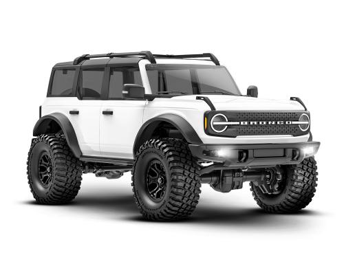 Traxxas TRX-4M 1/18 Scale en Trail Crawler Ford Bronco 4WD Electrische Truck met TQ Wit TRX97074-1WHI